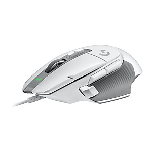 Logitech G G502 X, mano derecha, Óptico, USB tipo A, 25600 DPI, Blanco 910-006147