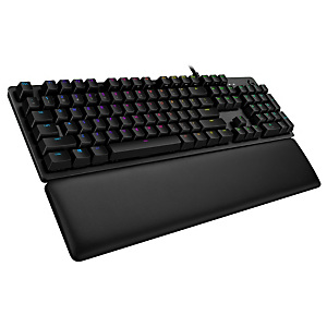 Logitech G G513 CARBON LIGHTSYNC RGB Mechanical Gaming Keyboard, GX Brown, Completo (100%), USB, Interruptor mecánico, QWERTY, LED RGB, Carbono 920-009323 Logitech G G513 CARBON LIGHTSYNC RGB Mechanical Gaming Keyboard, GX Brown, Completo (100%), USB, Interruptor mecánico, QWERTY, LED RGB, Carbono 920-009323