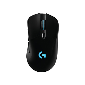 Logitech G G703 LIGHTSPEED, mano derecha, Óptico, RF inalámbrico, 16000 DPI, 1 ms, Negro 910-005640