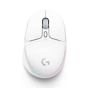 Logitech G G705, mano derecha, Óptico, RF Wireless + Bluetooth, 8200 DPI, Blanco 910-006368 Logitech G G705, mano derecha, Óptico, RF Wireless + Bluetooth, 8200 DPI, Blanco 910-006368