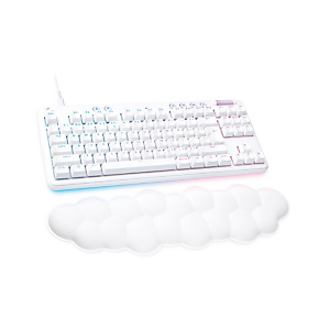 Logitech G G713, Tenkeyless (sin zona numérica) (80 - 87%), USB, Interruptor mecánico, QWERTY, LED RGB, Blanco 920-010422 Logitech G G713, Tenkeyless (sin zona numérica) (80 - 87%), USB, Interruptor mecánico, QWERTY, LED RGB, Blanco 920-010422