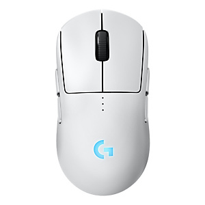 Logitech G PRO 2 LIGHTSPEED, Ambidextro, Óptico, RF Wireless + USB Type-A, 32000 DPI, 1 ms, Blanco 910-007303 Logitech G PRO 2 LIGHTSPEED, Ambidextro, Óptico, RF Wireless + USB Type-A, 32000 DPI, 1 ms, Blanco 910-007303