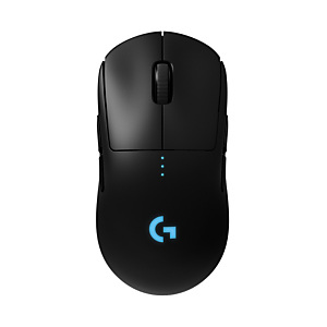 Logitech G PRO Wireless, Ambidextro, Óptico, RF inalámbrico, 25600 DPI, 1 ms, Negro 910-005273 Logitech G PRO Wireless, Ambidextro, Óptico, RF inalámbrico, 25600 DPI, 1 ms, Negro 910-005273
