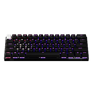 Logitech G PRO X 60 LIGHTSPEED, teclado inalámbrico para gaming, 60% mecánico ultra compacto para PC con Windows, RGB LIGHTSYNC, teclas de PBT de doble moldeado, interruptores ópticos GX táctiles, US Layout, Inalámbrico y alámbrico, USB + RF Wireless + Bl Logitech G PRO X 60 LIGHTSPEED, teclado inalámbrico para gaming, 60% mecánico ultra compacto para PC con Windows, RGB LIGHTSYNC, teclas de PBT de doble moldeado, interruptores ópticos GX táctiles, US Layout, Inalámbrico y alámbrico, USB + RF Wireless + Bl