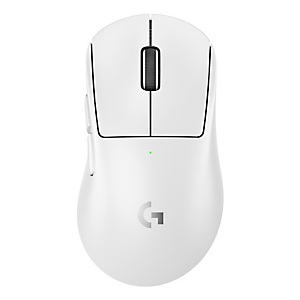 Logitech G PRO X SUPERLIGHT 2 DEX, mano derecha, Óptico, RF Wireless + USB Type-A, 44000 DPI, 1 ms, Blanco 910-007365 Logitech G PRO X SUPERLIGHT 2 DEX, mano derecha, Óptico, RF Wireless + USB Type-A, 44000 DPI, 1 ms, Blanco 910-007365