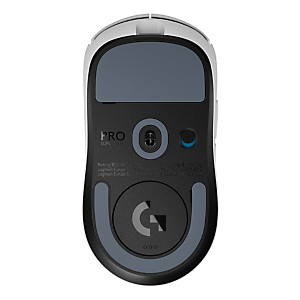 Logitech G PRO X SUPERLIGHT 2, Droitier, Optique, RF sans fil, 32000 DPI, 0,5 ms, Blanc 910-006638 Logitech G PRO X SUPERLIGHT 2, Droitier, Optique, RF sans fil, 32000 DPI, 0,5 ms, Blanc 910-006638