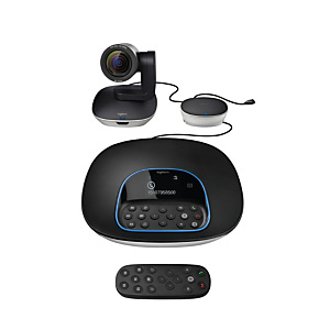 Logitech Group, Sistema de vídeoconferencia en grupo, Full HD, 30 pps, 10x, Negro, Gris 960-001057 Logitech Group, Sistema de vídeoconferencia en grupo, Full HD, 30 pps, 10x, Negro, Gris 960-001057