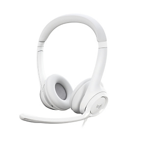 Logitech H390, Alámbrico, Oficina/Centro de llamadas, 20 - 20000 Hz, 197 g, Auriculares, Blanco 981-001286 Logitech H390, Alámbrico, Oficina/Centro de llamadas, 20 - 20000 Hz, 197 g, Auriculares, Blanco 981-001286