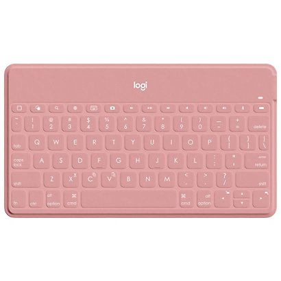 Logitech Keys-To-Go, Français, 1,7 cm, 1,2 mm, Apple, iPad, iPhone, Apple TV, Rose 920-010047 - 1