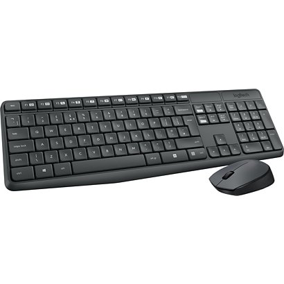 Logitech MK235 Pack combinado de ratón y teclado inalámbricos - 1