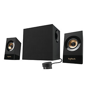 Logitech Multimedia Speakers Z533, 2.1 canales, 60 W, Universal, Negro, 120 W, 55 - 20000 Hz 980-001054
