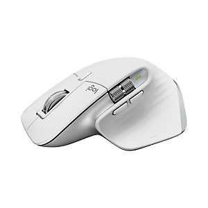 Logitech MX Master 3S, mano derecha, Óptico, RF inalámbrica + Bluetooth, 8000 DPI, Plata, Blanco 910-006560 Logitech MX Master 3S, mano derecha, Óptico, RF inalámbrica + Bluetooth, 8000 DPI, Plata, Blanco 910-006560