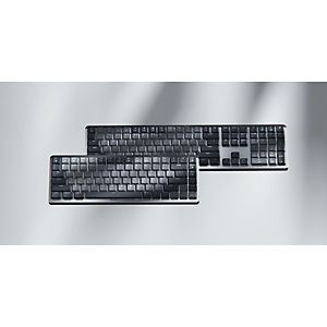 Logitech MX Mechanical, Taille réelle (100 %), RF sans fil + Bluetooth, Clavier mécanique, AZERTY, LED, Graphite, Gris 920-010751 Logitech MX Mechanical, Taille réelle (100 %), RF sans fil + Bluetooth, Clavier mécanique, AZERTY, LED, Graphite, Gris 920-010751