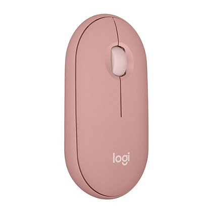 Logitech Pebble 2 M350s, Ambidextre, Optique, RF sans fil + Bluetooth, 4000 DPI, Blanc 910-007014