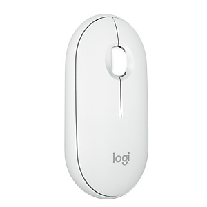 Logitech Pebble 2 M350s, Ambidextro, Óptico, RF Wireless + Bluetooth, 4000 DPI, Blanco 910-007013 Logitech Pebble 2 M350s, Ambidextro, Óptico, RF Wireless + Bluetooth, 4000 DPI, Blanco 910-007013