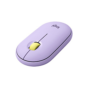 Logitech Pebble M350, Ambidextro, Óptico, RF Wireless + Bluetooth, 1000 DPI, Violeta 910-006752 Logitech Pebble M350, Ambidextro, Óptico, RF Wireless + Bluetooth, 1000 DPI, Violeta 910-006752