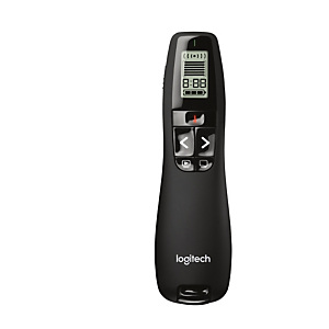 Logitech R700, RF, 2.4 GHz, 30 m, AAA, LCD, USB 910-003506 Logitech R700, RF, 2.4 GHz, 30 m, AAA, LCD, USB 910-003506