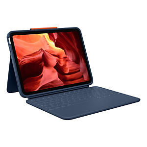 Logitech Rugged Combo 4, QWERTZ, Allemand, Trackpad, 1,8 cm, 1,2 mm, Apple 920-011192 Logitech Rugged Combo 4, QWERTZ, Allemand, Trackpad, 1,8 cm, 1,2 mm, Apple 920-011192
