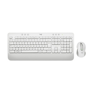 Logitech Signature MK650 Combo For Business, Completo (100%), RF Wireless + Bluetooth, Interruptor de membrana, QWERTY, Blanco, Ratón incluido 920-011032 Logitech Signature MK650 Combo For Business, Completo (100%), RF Wireless + Bluetooth, Interruptor de membrana, QWERTY, Blanco, Ratón incluido 920-011032