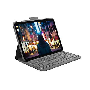 Logitech Slim Folio, 1,8 cm, 1 mm, Apple, iPad (10.ª generación) Modelo: A2696, A2757, A2777, Grafito, Resistente a los golpes, Resistente a rayones 920-011426 Logitech Slim Folio, 1,8 cm, 1 mm, Apple, iPad (10.ª generación) Modelo: A2696, A2757, A2777, Grafito, Resistente a los golpes, Resistente a rayones 920-011426