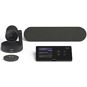 Logitech Solution Google Medium Cat5e, Sistema de vídeoconferencia en grupo, 4K Ultra HD, 60 pps, 90°, 15x, Grafito TAPRALGGLCTL/3 Logitech Solution Google Medium Cat5e, Sistema de vídeoconferencia en grupo, 4K Ultra HD, 60 pps, 90°, 15x, Grafito TAPRALGGLCTL/3