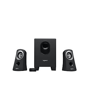 Logitech Speaker System Z313, 2.1 canales, 25 W, PC, Negro, Independiente, 3,5 mm jack 980-000413