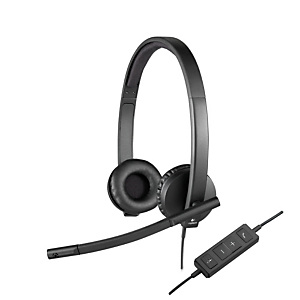 Logitech USB Headset H570e Stereo, Alámbrico, Oficina/Centro de llamadas, 31,5 - 20000 Hz, 111 g, Auriculares, Negro 981-000575 Logitech USB Headset H570e Stereo, Alámbrico, Oficina/Centro de llamadas, 31,5 - 20000 Hz, 111 g, Auriculares, Negro 981-000575
