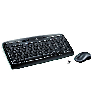 Logitech Wireless Combo MK330, Completo (100%), Inalámbrico, USB, QWERTY, Negro, Gris, Ratón incluido 920-003978 Logitech Wireless Combo MK330, Completo (100%), Inalámbrico, USB, QWERTY, Negro, Gris, Ratón incluido 920-003978