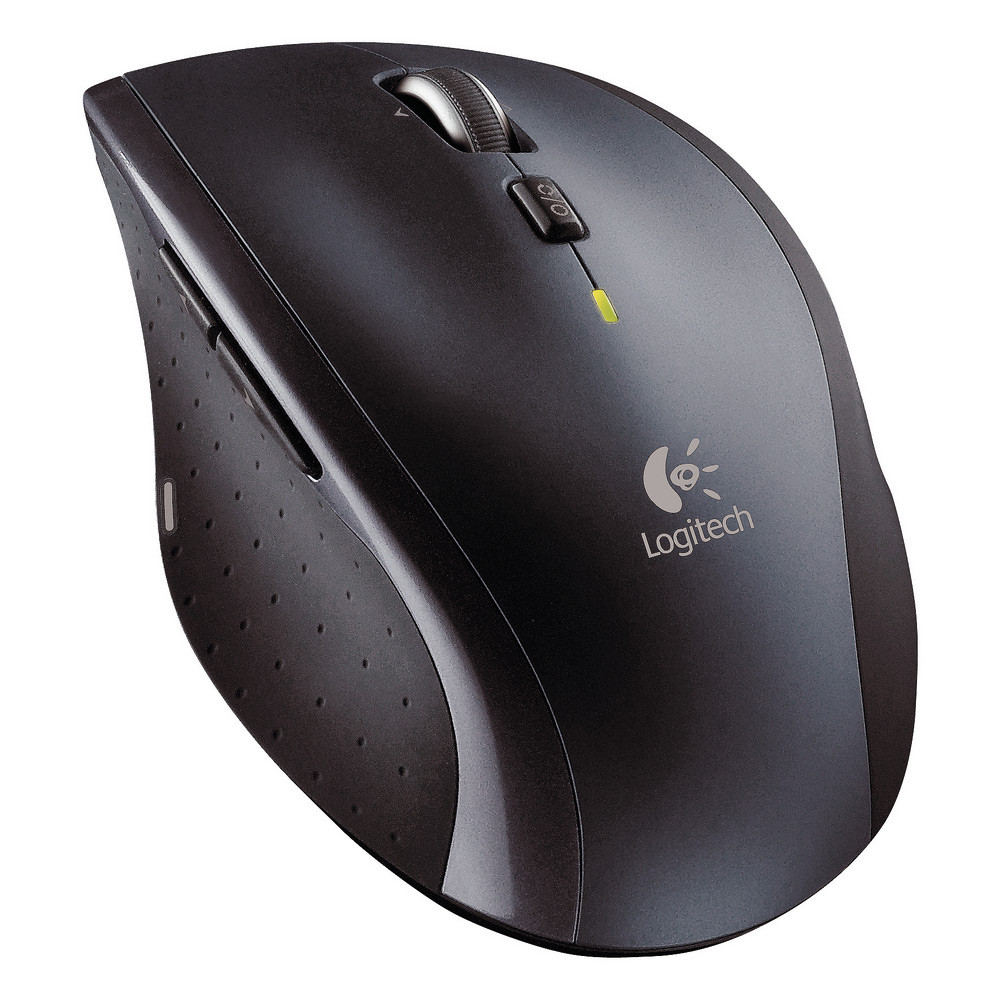 Logitech Wireless Mouse M705 - Souris - Laser - 5 boutons - Sans fil - USB - Noir