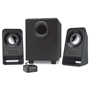 Logitech Z213 Sistema de altavoces multimedia con cable, toma de 3,5 mm, 7 W, negro Logitech Z213 Sistema de altavoces multimedia con cable, toma de 3,5 mm, 7 W, negro