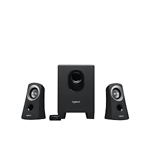 Logitech Z313, 2.1 canales, 25 W, PC, Negro, Independiente, 3,5 mm jack 980-000413 Logitech Z313, 2.1 canales, 25 W, PC, Negro, Independiente, 3,5 mm jack 980-000413