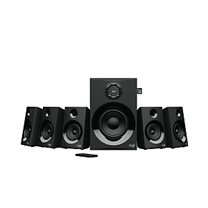 Logitech Z607, 5.1 canales, 80 W, Universal, Negro, 160 W, FM 980-001316 Logitech Z607, 5.1 canales, 80 W, Universal, Negro, 160 W, FM 980-001316