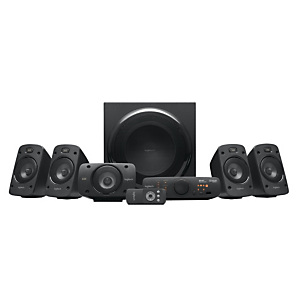 Logitech Z906 surround speaker, 5.1 canaux, 500 W, Universel, Noir, 1000 W, IR 980-000468 Logitech Z906 surround speaker, 5.1 canaux, 500 W, Universel, Noir, 1000 W, IR 980-000468