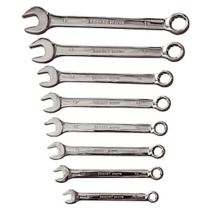 Lot de 8 clés plates mixtes Safetool Lot de 8 clés plates mixtes Safetool