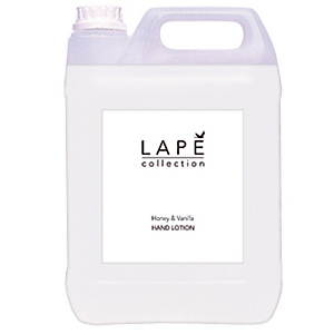 Lotion hydratante Lapé vanille et miel, bidon de 5 L Lotion hydratante Lapé vanille et miel, bidon de 5 L