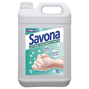 Lotion désinfectante Savona, bidon de 5 L