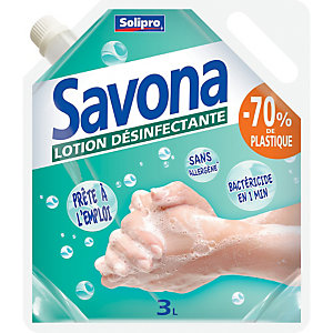 Lotion désinfectante Solipro Savona 3 L