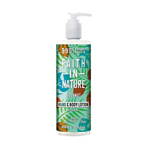 Lozione Mani e Corpo Faith in Nature, Cocco, 400 ml Lozione Mani e Corpo Faith in Nature, Cocco, 400 ml