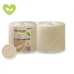 LUCART Bobina multiuso Econatural 800, 800 strappi, 2 veli, Naturale (confezione 2 pezzi) LUCART Bobina multiuso Econatural 800, 800 strappi, 2 veli, Naturale (confezione 2 pezzi)