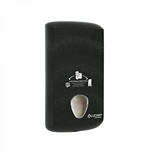 LUCART Dispenser per carta igienica interfogliata in Al.Pe. ®, 300 x 170 x 132 mm, Nero. LUCART Dispenser per carta igienica interfogliata in Al.Pe. ®, 300 x 170 x 132 mm, Nero.