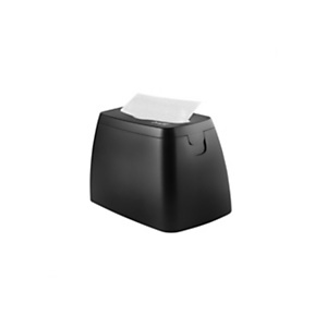 Lucart Dispenser per tovaglioli verticale da tavolo L-ONE S-TABLE, 23,4 x 14,7 x h 14,8 cm, Nero e finiture Grigio Chiaro Lucart Dispenser per tovaglioli verticale da tavolo L-ONE S-TABLE, 23,4 x 14,7 x h 14,8 cm, Nero e finiture Grigio Chiaro