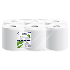 LUCART Essuie-mains pour la cuisine 450S, double épaisseur, gaufré, 450 feuilles, 200 mm, blanc LUCART Essuie-mains pour la cuisine 450S, double épaisseur, gaufré, 450 feuilles, 200 mm, blanc