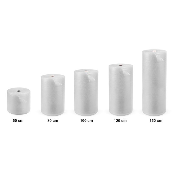 Luchtkussenfolie zonder afscheurperforatie 80% gerecycled RAJA 80 cm x 100m - 4