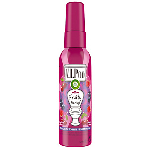 Luchtverfrisser Air Wick V.I.Poo Fruity Pin-Up, 55 ml spray Luchtverfrisser Air Wick V.I.Poo Fruity Pin-Up, 55 ml spray