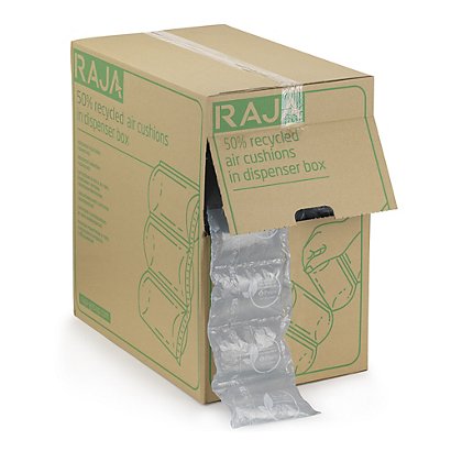 Luftkissen im Spenderkarton RAJA, 50% recycelt - 1