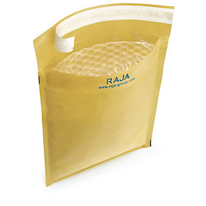 Luftpolster-Versandtaschen RAJA Eco, braun