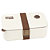 Lunch Box Yoko Design, 1 compartiment, 1000ml, coloris blanc - 1