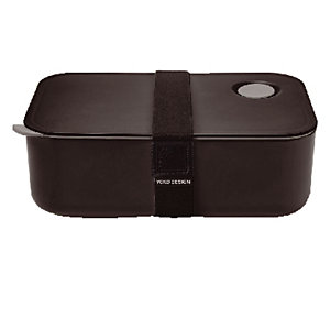 Lunch Box Yoko Design, 1 compartiment, 1000ml, coloris noir