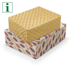 Luxury trends gift wrapping paper