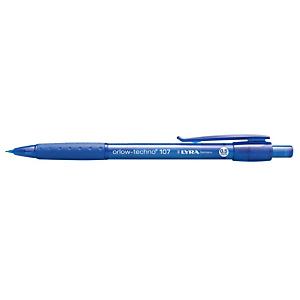 LYRA Orlow-Techno Portamine, Mina da 0,5 mm, Fusto blu con grip (confezione 10 pezzi) LYRA Orlow-Techno Portamine, Mina da 0,5 mm, Fusto blu con grip (confezione 10 pezzi)